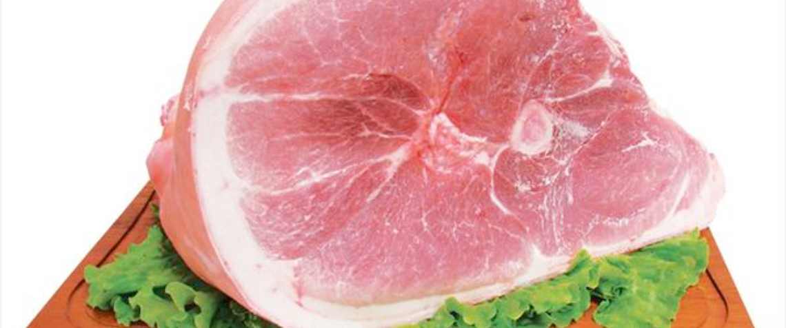 pernil de porco com gordura e pele