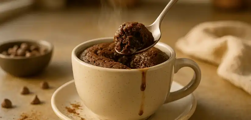 Brownie de caneca