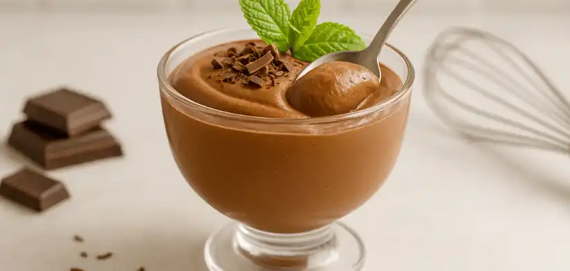 Mousse de chocolate expressa