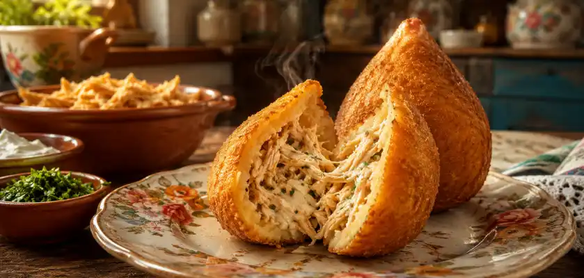 Receita de Coxinha da Vovó — a versão que os restaurantes de SP não te contam